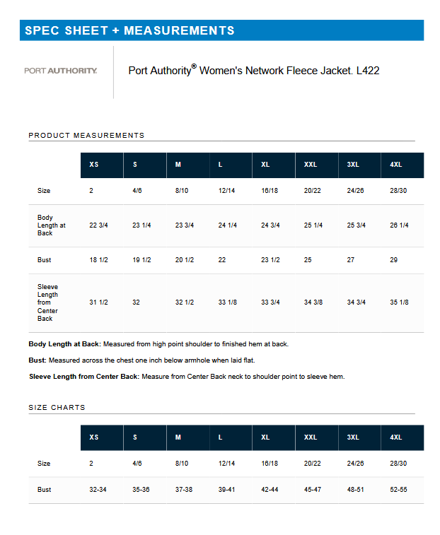 Port Authority® Women's Network Fleece Jacket (L422-TECAN)