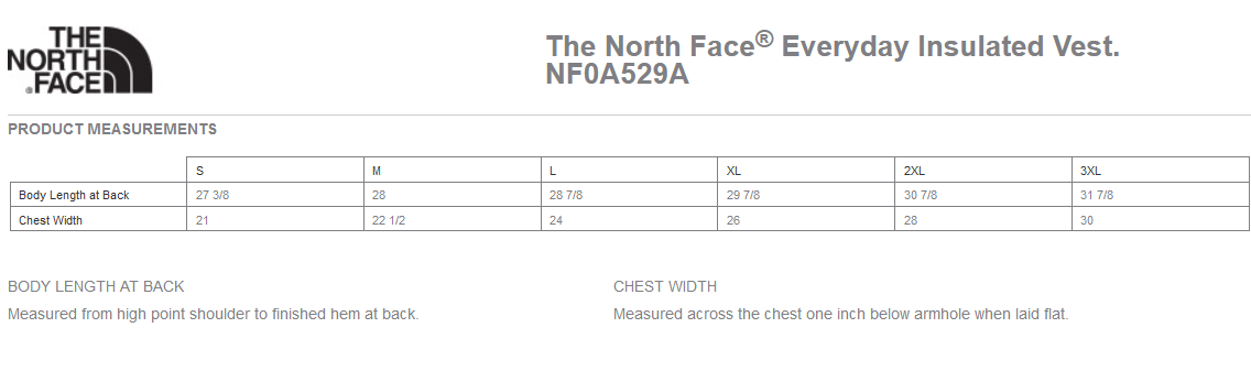 The North Face® Everyday Insulated Vest (NF0A529A-TECAN)