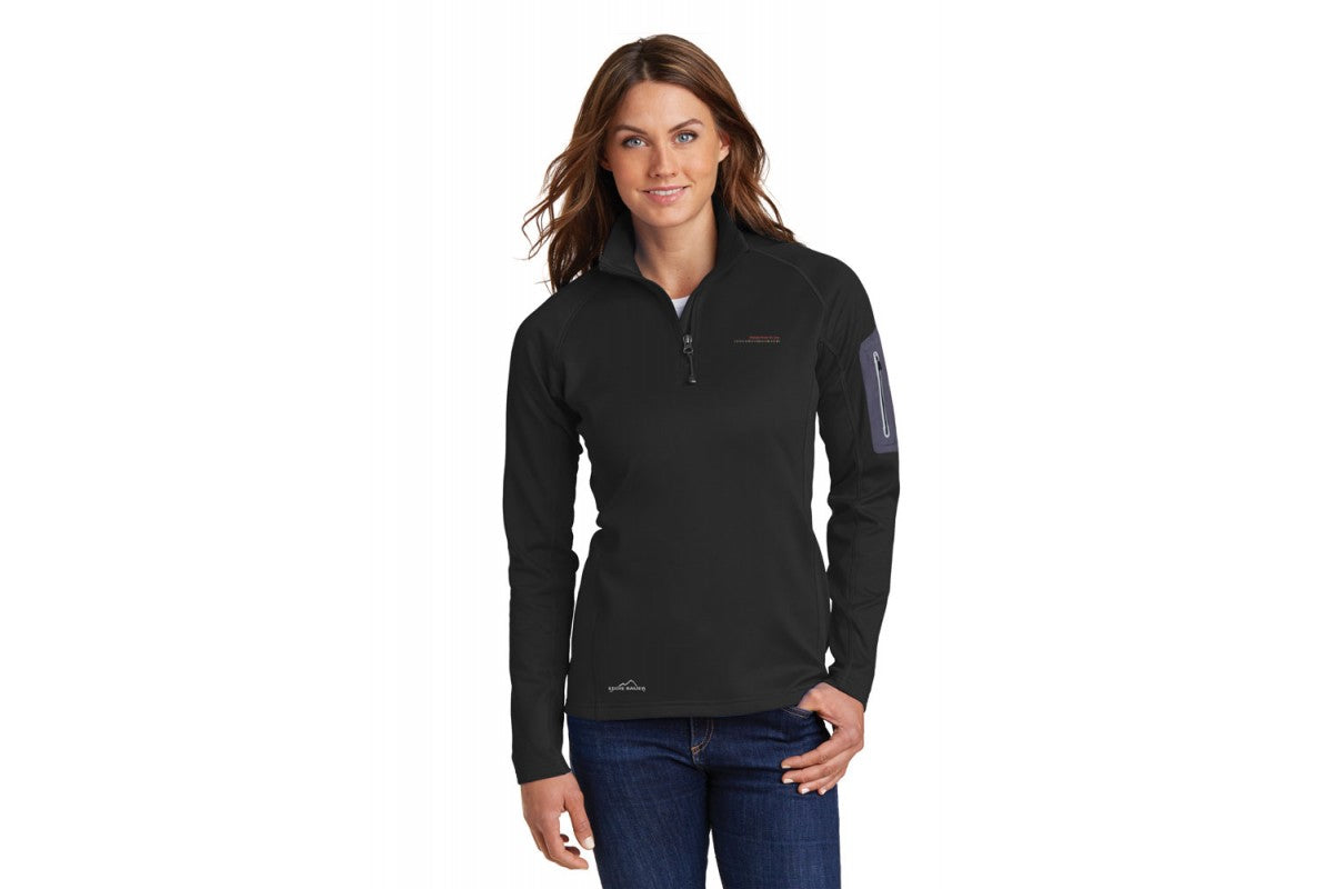 Eddie Bauer® Ladies 1/2-Zip Performance Fleece Jackets (EB235-TECAN)