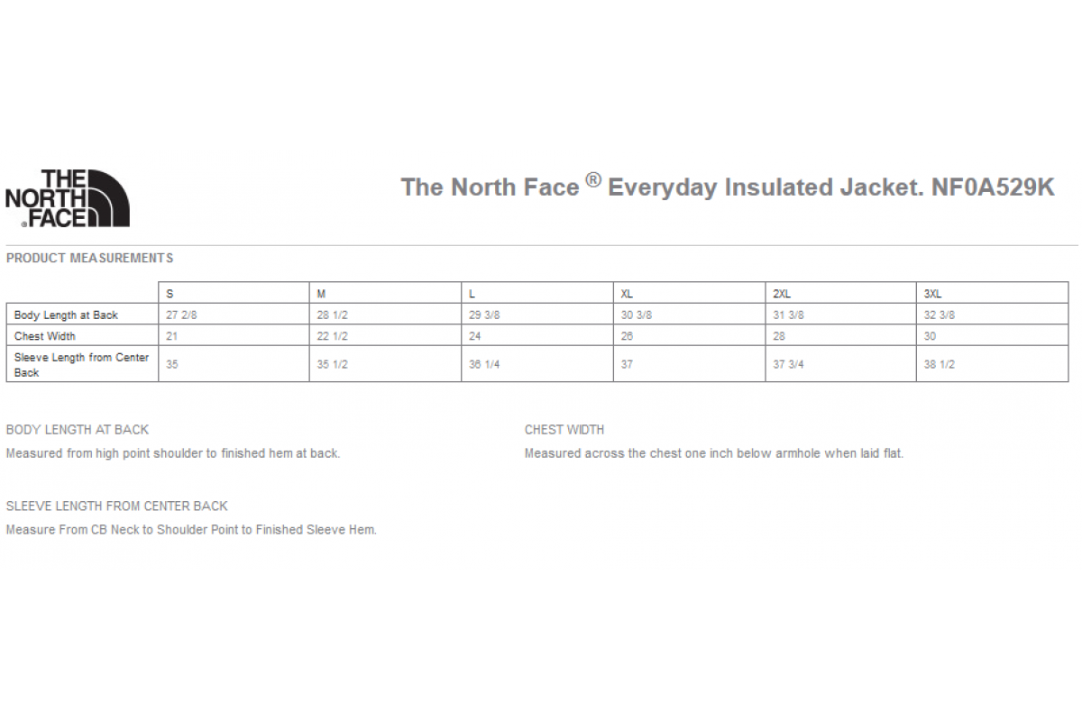 The North Face ® Chest Logo Everyday Insulated Jacket (NF0A7V6J-TECAN)