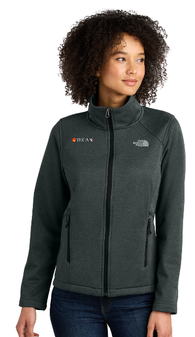 The North Face® Women's Chest Logo Ridgewall Soft Shell Jacket (NF0A88D4-TECAN)