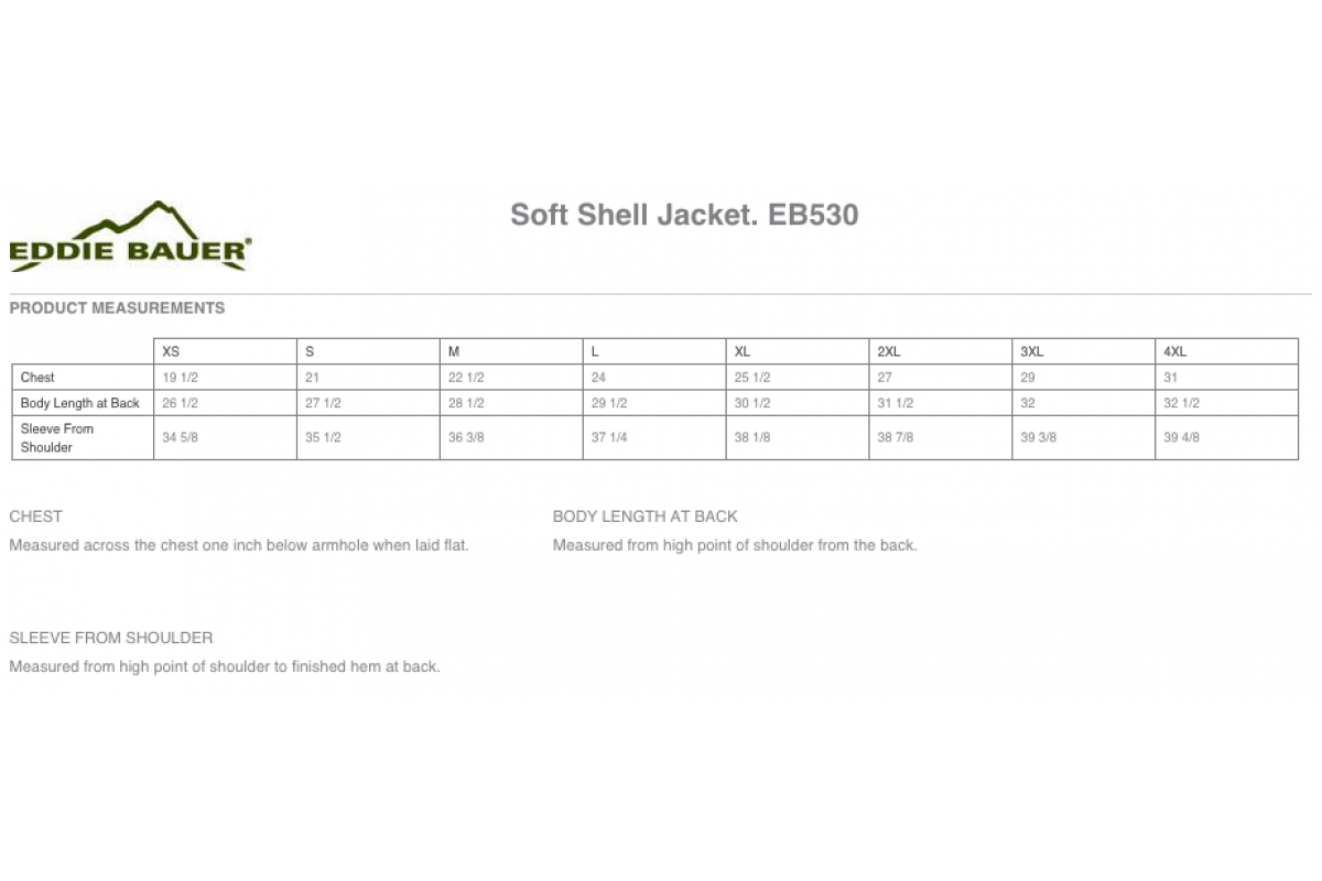 Eddie Bauer® Soft Shell Jacket (EB530-TECAN)