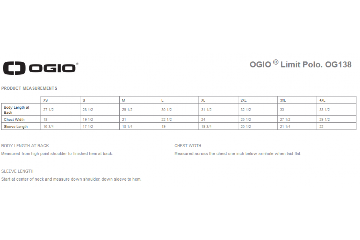 OGIO® Limit Polo (OG138-TECAN)